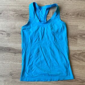 Athleta sky blue racerback tank